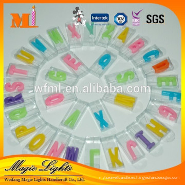 Venta al por mayor China Birthday Cake Candle Letters